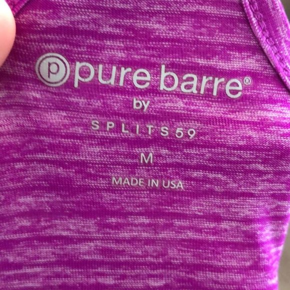 Pure Barre Racerback workout tank top - Picture 2 of 2